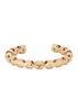 Serif-T Fretwork 18kt gold-plated cuff bracelet