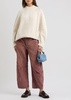 Sunbeam ribbed cotton-blend jumper