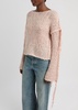 Open-knit jumper