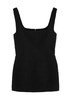 Bouclé wool-blend top 