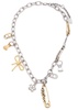 Grunge Glam Charm necklace