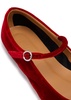 Uma velvet ballet flats