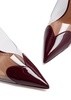 Coeur 100 patent leather slingback pumps