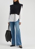 Eppie ribbed cashmere collar 
