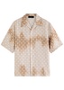 Ma Quad logo-monogrammed silk shirt
