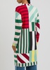 Bradford striped-intarsia wool cardigan