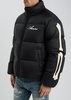 Bones quilted nylon jacket 
