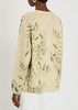 Zuri printed knitted cardigan