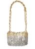 1969 Nano Skyline two-tone disc shoulder bag