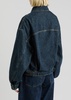 Dalton Balloon panelled denim jacket