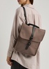 Micro rubberised backpack 