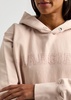 Logo hooded cotton sweatshirt