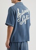 Saturday Night embroidered woven shirt