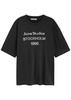 Logo faded cotton-blend T-shirt