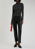 Joelle ruched knitted top 