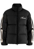 Bones quilted nylon jacket 