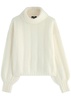 Roselia ribbed wool-blend jumper 