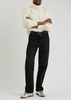 Roselia ribbed wool-blend jumper 