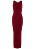 Stretch-knit maxi dress