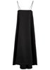 Satin maxi dress 