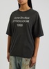 Logo cotton-blend T-shirt