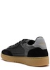 Dice T-Toe panelled leather sneakers