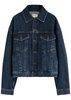 Dalton Balloon panelled denim jacket