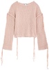 Open-knit jumper