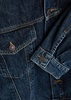 Dalton Balloon panelled denim jacket