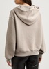 Logo hooded cotton sweatshirt