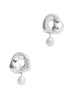 X Simone Bodmer-Turner Sandra large sterling silver drop earrings 