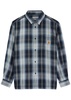 Blanton checked woven shirt 