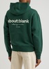 Box logo-print hooded cotton sweatshirt