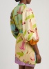 Rafaela printed mini shirt dress