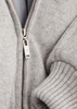 Padded cashmere-blend jacket