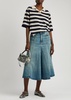 Pauline striped-intarsia wool-blend jumper