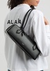 Le Teckel medium grained leather shoulder bag