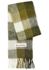 Vally checked alpaca-blend scarf 