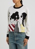 Gleeson embellished stretch-wool jumper