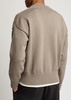Logo-embroidered cotton-blend cardigan