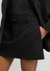 Ina pinstriped wool-blend mini skirt