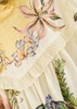 Oleander floral-print woven blouse
