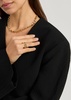 The Christine 18kt gold-plated ring 