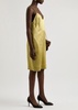 Hangisi 75 silk-satin pumps