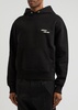 Defender logo-print hooded cotton sweatshirt