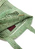 Summer Banana logo raffia tote