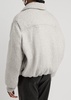 Padded cashmere-blend jacket