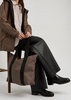 Mini rubberised tote 