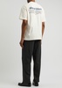 Registered logo-print cotton T-shirt