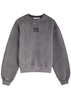 Logo cotton-blend sweatshirt 